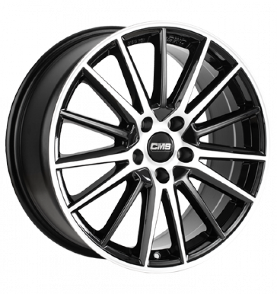 CMS, C23, 7x17 ET44,5 5x112 66,5, diamond black gloss