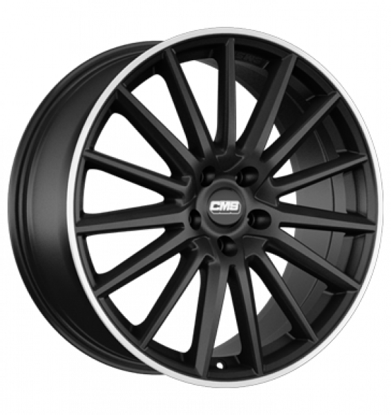 CMS, C23, 6x15 ET31 4x100 60,1, diamond rim black