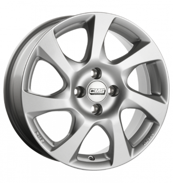 CMS, C24, 7x17 ET32 4x108 65,1, silber lackiert
