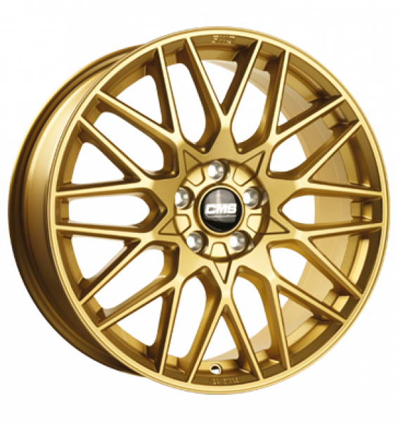 CMS, C25, 7x17 ET50 4x100 67,2, complete gold gloss
