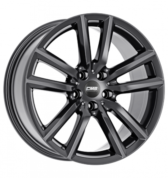 CMS, C27, 6,5x17 ET43 5x112 57,1, complete black gloss