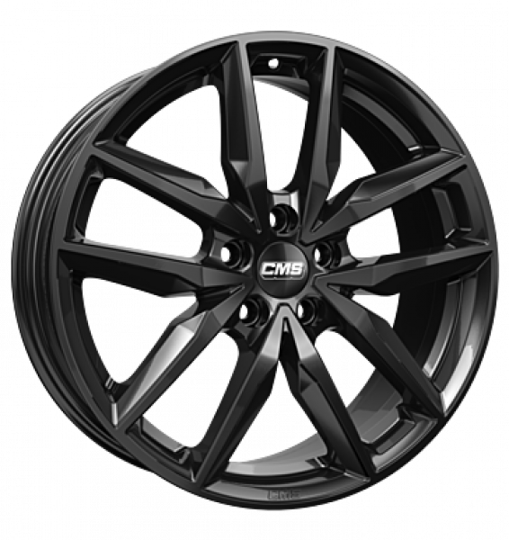 CMS, C28, 8x20 ET43 5x108 63,4, complete black gloss