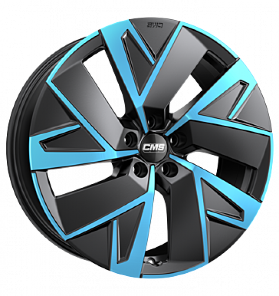 CMS, C32-AERO, 7,5x19 ET49,5 5x114,3 67,2, Diamond Black Blue