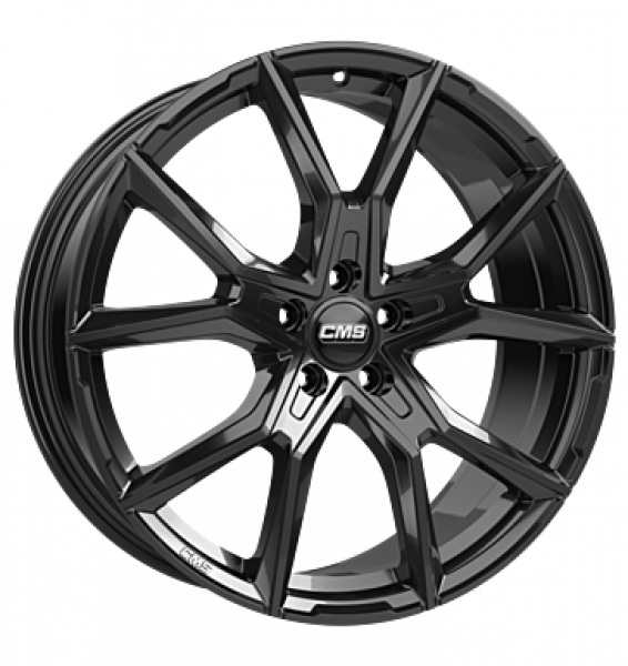 CMS, C33, 8x19 ET42 5x108 63,4, complete black gloss