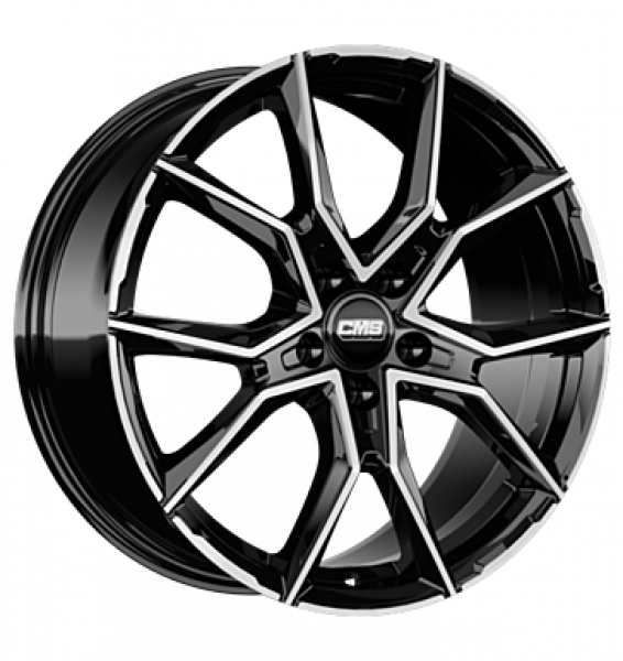 CMS, C33, 8x19 ET42 5x108 63,4, diamond black
