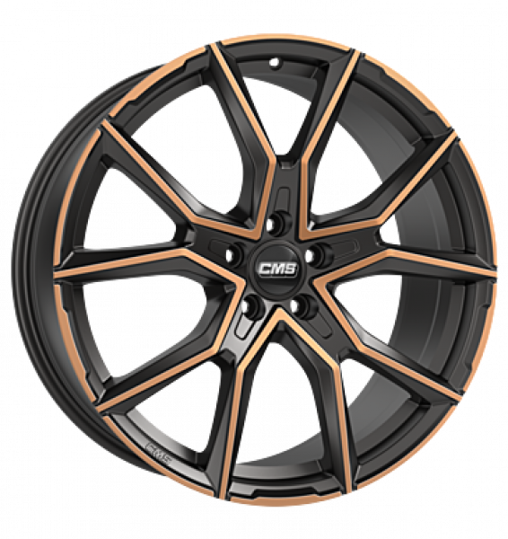 CMS, C33, 8x19 ET42 5x108 63,4, diamond black copper