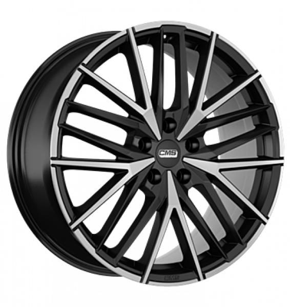 CMS, C36, 9,5x21 ET30 5x112 72,6, diamond matt black