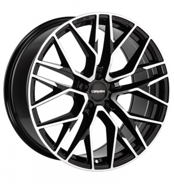 Carmani, 20 Ludwig, 7,5x17 ET35 5x112 66,6, black polish