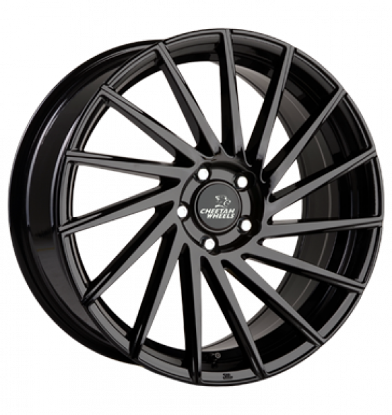 Cheetah Wheels, CV.02R, 8x18 5x108 ET47 5x108 72,5  schwarz
