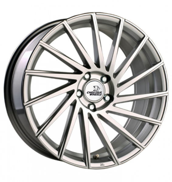 Cheetah Wheels, CV.02R, 8x18 5x112 ET47 5x112 66,5  silber