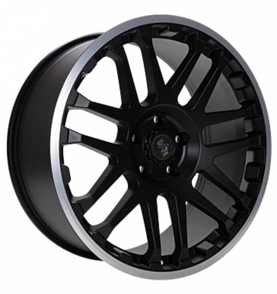 Eta Beta, Combat, 9x20 ET30 6x139,7 67,1, black matt lip polished