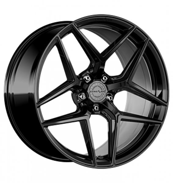 Concaver, CVR2, 10x20 ET45 5x112 72,6, Platinum Black
