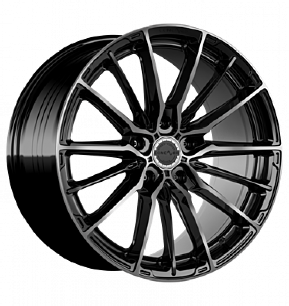 Concaver, CVR7, 9,5x20 ET25 5x112 72,6, Double Tinted Black
