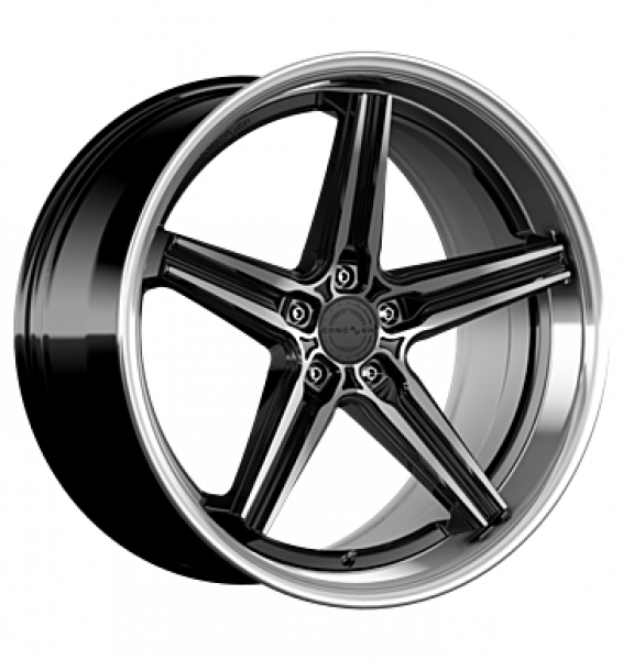 Concaver, CVR9, 10,5x20 ET33 5x112 72,6, black diamond cut