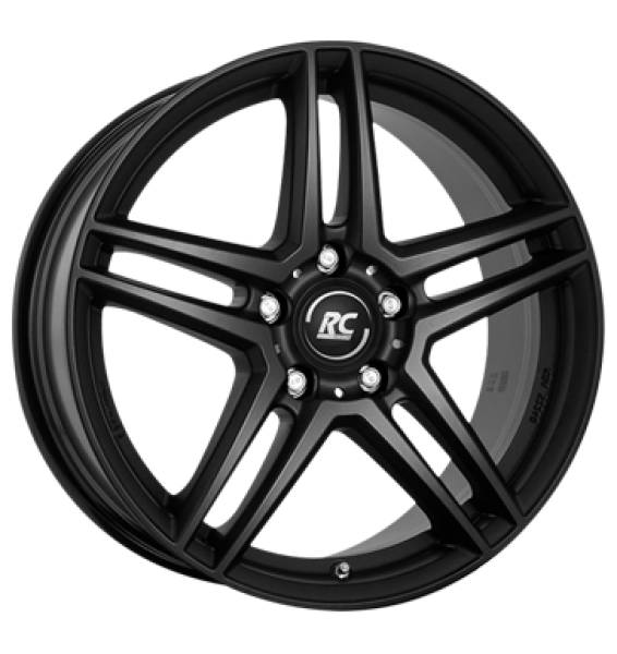 RCDesign, RC D17, 8x18 ET43 5x112 66,6, satin black matt