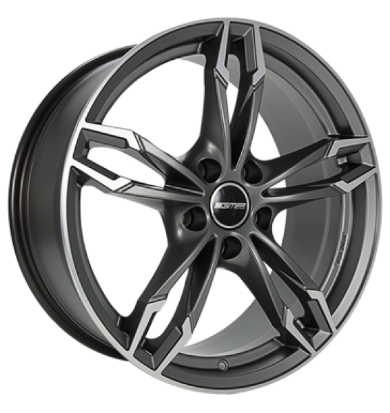GMP, Dea, 8x19 ET30 5x112 66,6, matt anthracite diamond