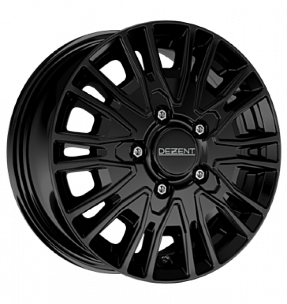 Dezent, KE black, 7x17 ET33 5x130 84,1, black