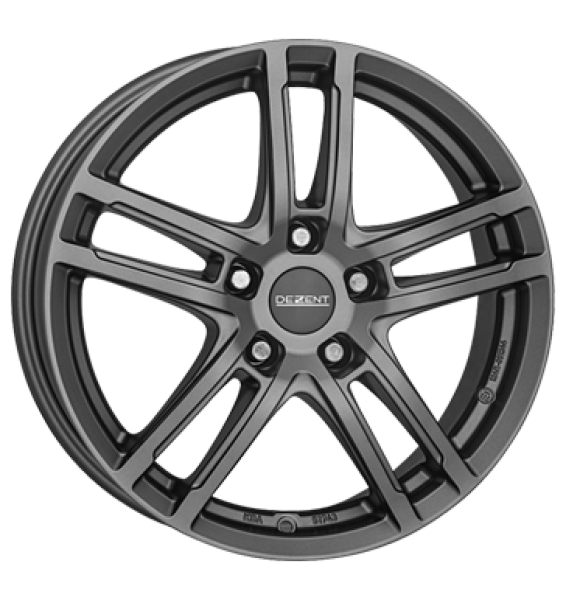 Dezent, TZ graphite, 7,5x17 ET52 5x112 66,6, graphite matt
