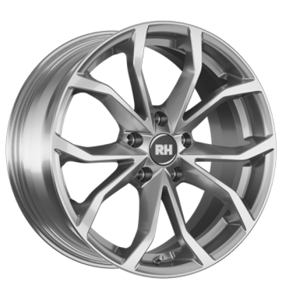 RH, DF Energy, 8x18 ET35 5x112 72,6, sterlingsilber lackiert