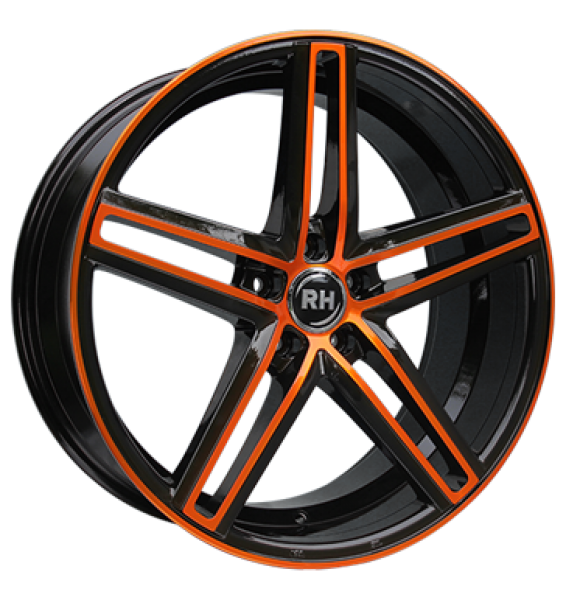 RH, DG Evolution, 8x18 ET35 5x112 72,6, color polished - orange