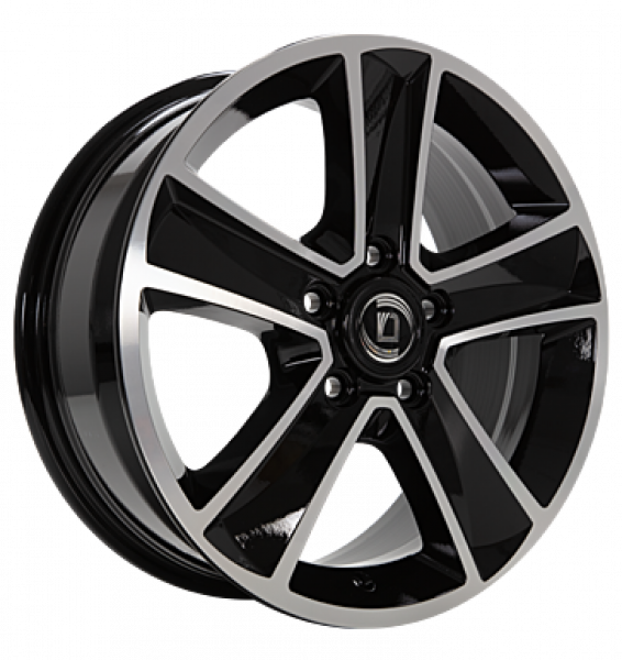 Diewe Wheels, Mammut 5, 7x16 ET45 5x120 65,1, Nero machined