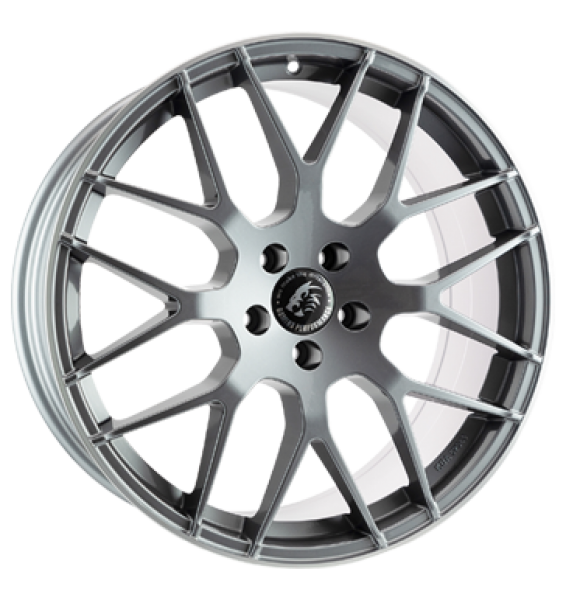 Damina Performance, DM01, 9x20 ET50 5x130 71,6, anthracite polished lip