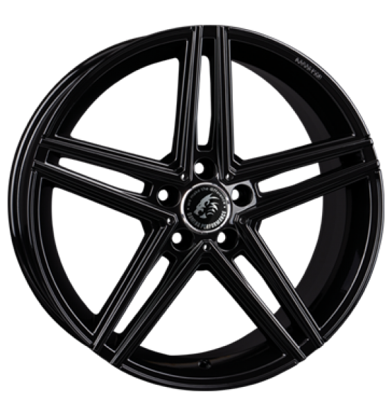 Damina Performance, DM04, 7,5x17 ET36 5x112 66,6, black