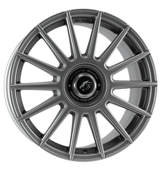Damina Performance, DM09, 8,5x19 ET35 5x112 72,6, matt grey painted
