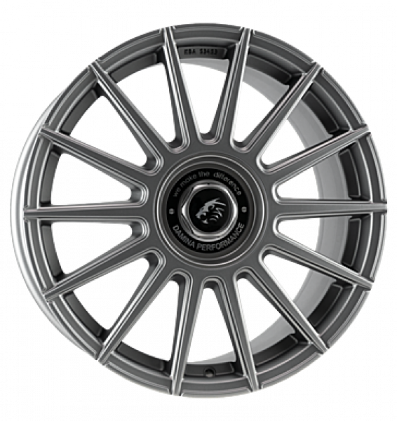 Damina Performance, DM09, 8,5x19 ET45 5x108 72,6, grey matt