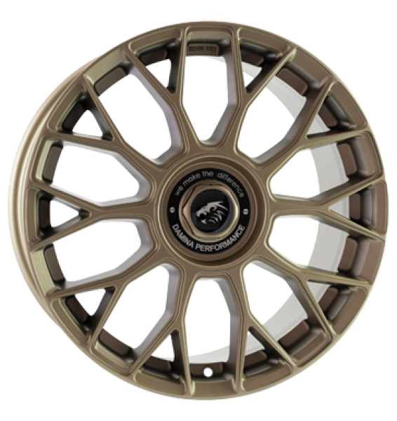 Damina Performance, DM10, 8x18 ET35 5x112 72,6, matt bronze painted