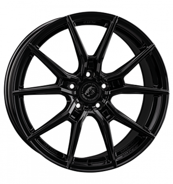 Damina Performance, DM13-Superlight, 8,5x19 ET35 5x120 72,6, black glossy