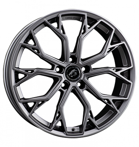 Damina Performance, DM18, 8,5x20 ET35 5x120 72,6, matt grey painted