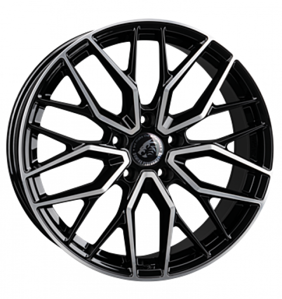 Damina Performance, DM20, 8,5x19 ET35 5x112 66,6, black polished