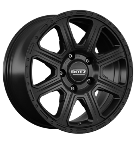 Dotz, Kalahari black, 8x18 ET30 5x120 72,6, black matt