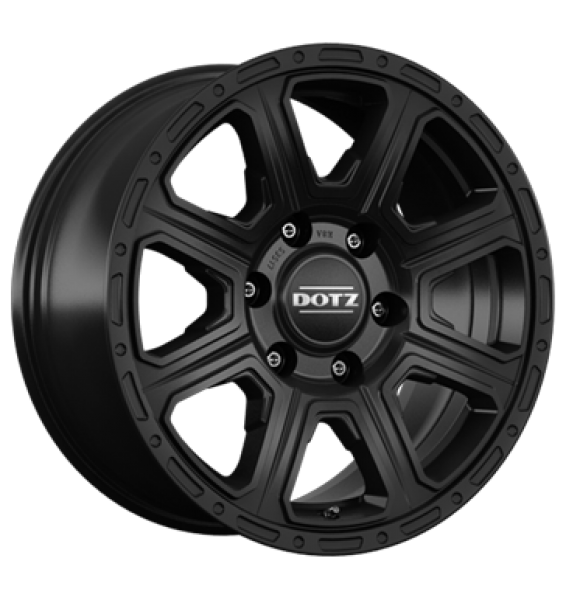 Dotz, Kalahari black, 8x18 ET35 6x139,7 67,1, black matt