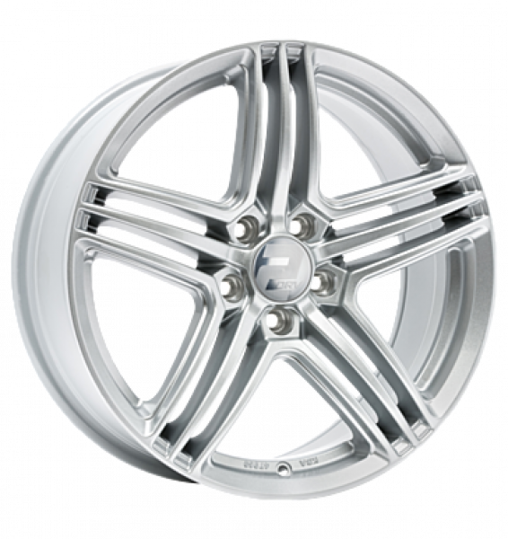2DRV, WH12, 9x20 ET48 5x114,3 72,6, race silber lackiert