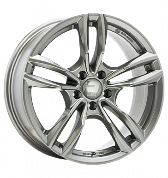 2DRV, WH29, 8,5x18 ET35 5x120 72,6, daytona grau