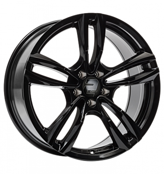 2DRV, WH29, 7,5x17 ET37 5x112 66,6, schwarz glanz lackiert