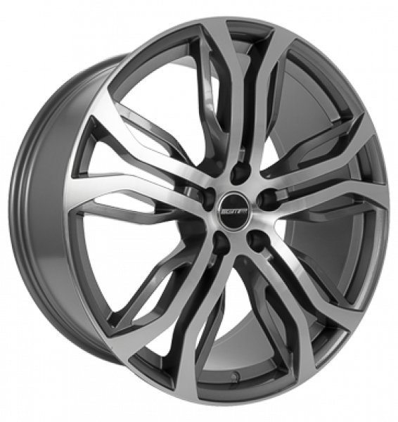 GMP, Dynamik, 9,5x21 ET35 5x108 63,4, anthracite diamond