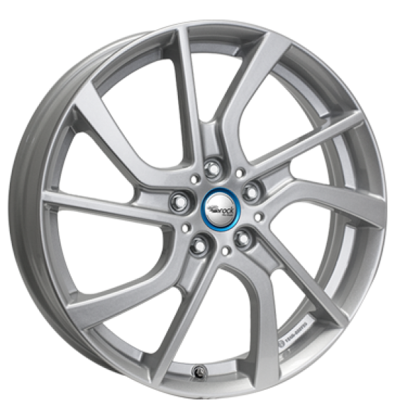 Brock, eB1, 5x19 ET43 5x112 66,7, kristallsilber