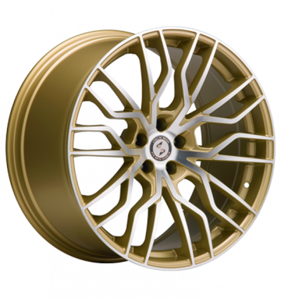 Eta Beta, Medusa, 9x20 ET48 5x127 71,6, gold matt full polish