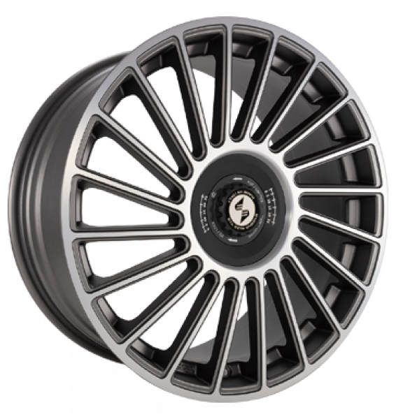 Eta Beta, Venti-R ZV, 8,5x20 ET38 5x114,3 78,1, Anthr. matt full pol. R.Schw./M.Schw.