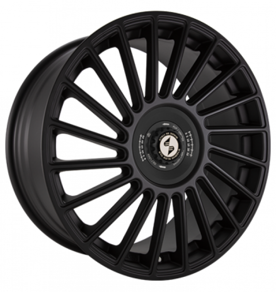 Eta Beta, Venti-R ZV, 8,5x20 ET38 5x114,3 78,1, Black matt R.Schw./M.Schw.