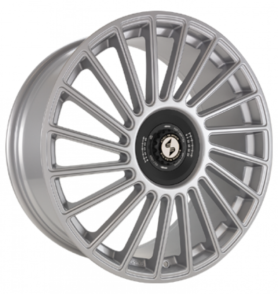 Eta Beta, Venti-R ZV, 8,5x20 ET38 5x114,3 78,1, Silver R.Schw./M.Schw.