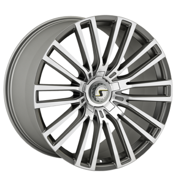 Schmidt Revolution, Eckstein, 12x23 ET30 5x112 66,5, gun metal/poliert