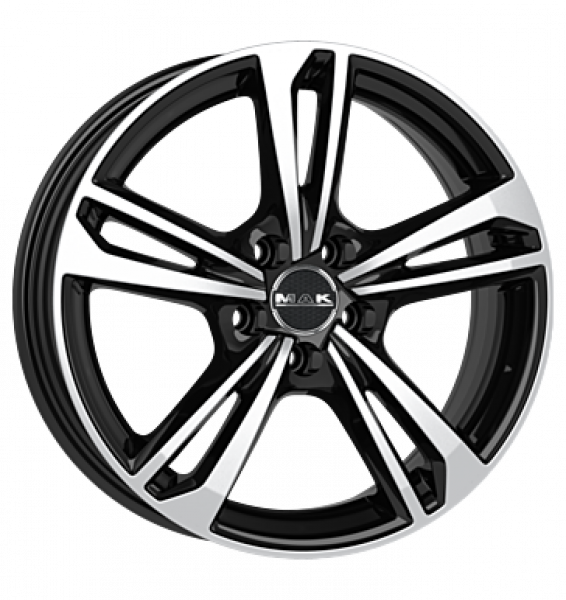 MAK, Emblema, 8x18 ET40 5x114,3 76, black mirror