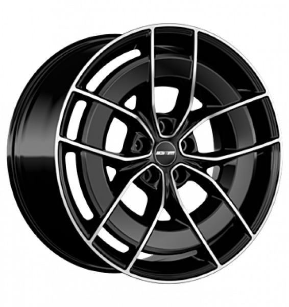 GMP, Energia, 9,5x19 ET44 5x108 63,4, black diamond