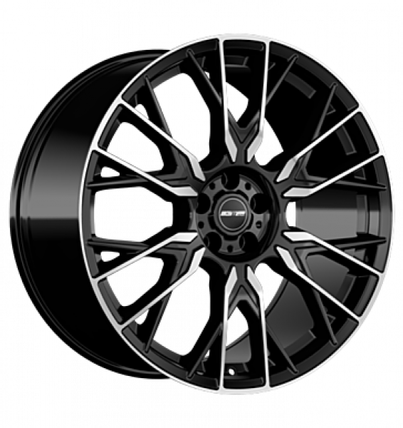 GMP, Fender, 10x22 ET38 5x112 66,6, black diamond