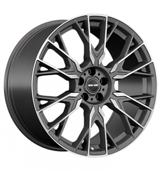 GMP, Fender, 10x22 ET38 5x112 66,6, matt anthracite diamond