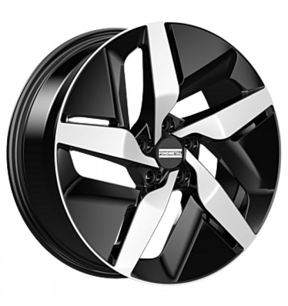 Fondmetal, e-joule, 8x19 ET58 5x120 65,1, glossy black machined
